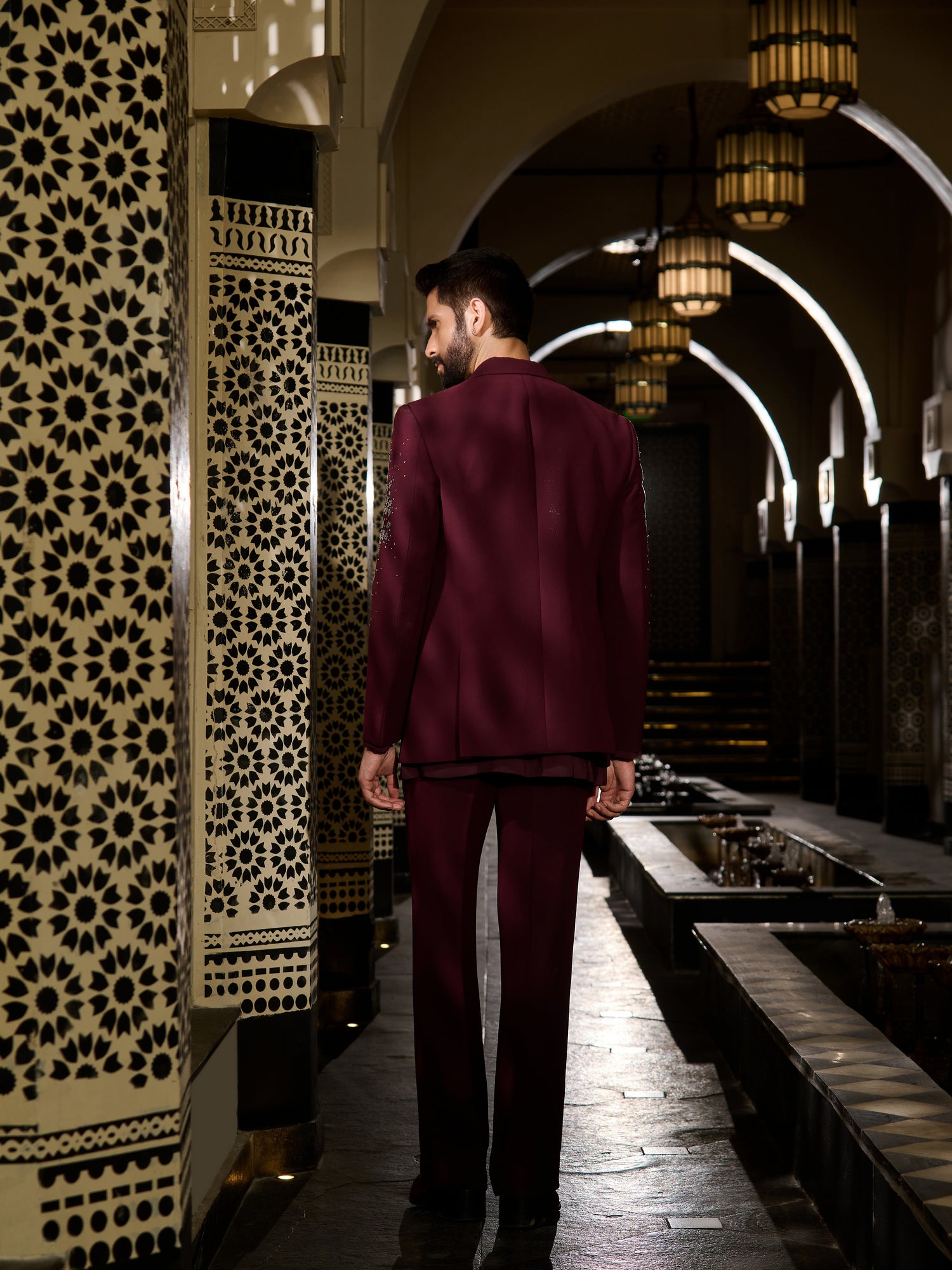 Garnet Short Jacket Set