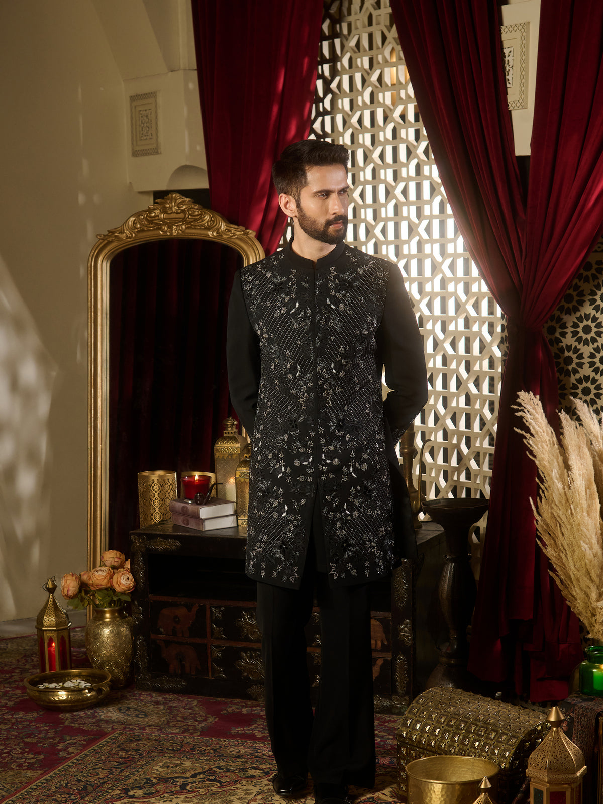 Phantom Sherwani Set