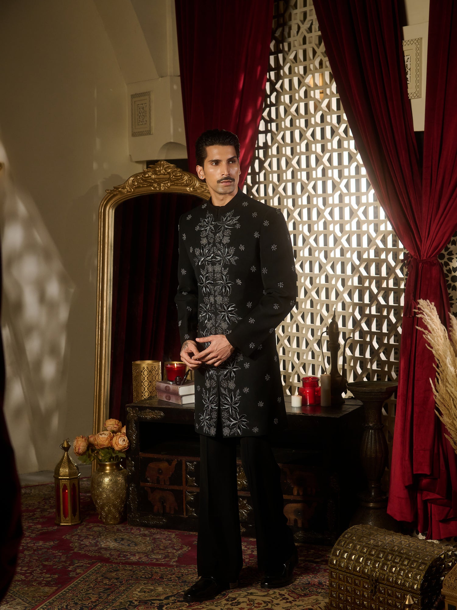 Onyx Sherwani Set