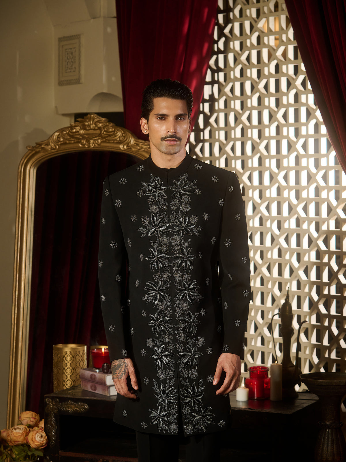 Onyx Sherwani Set