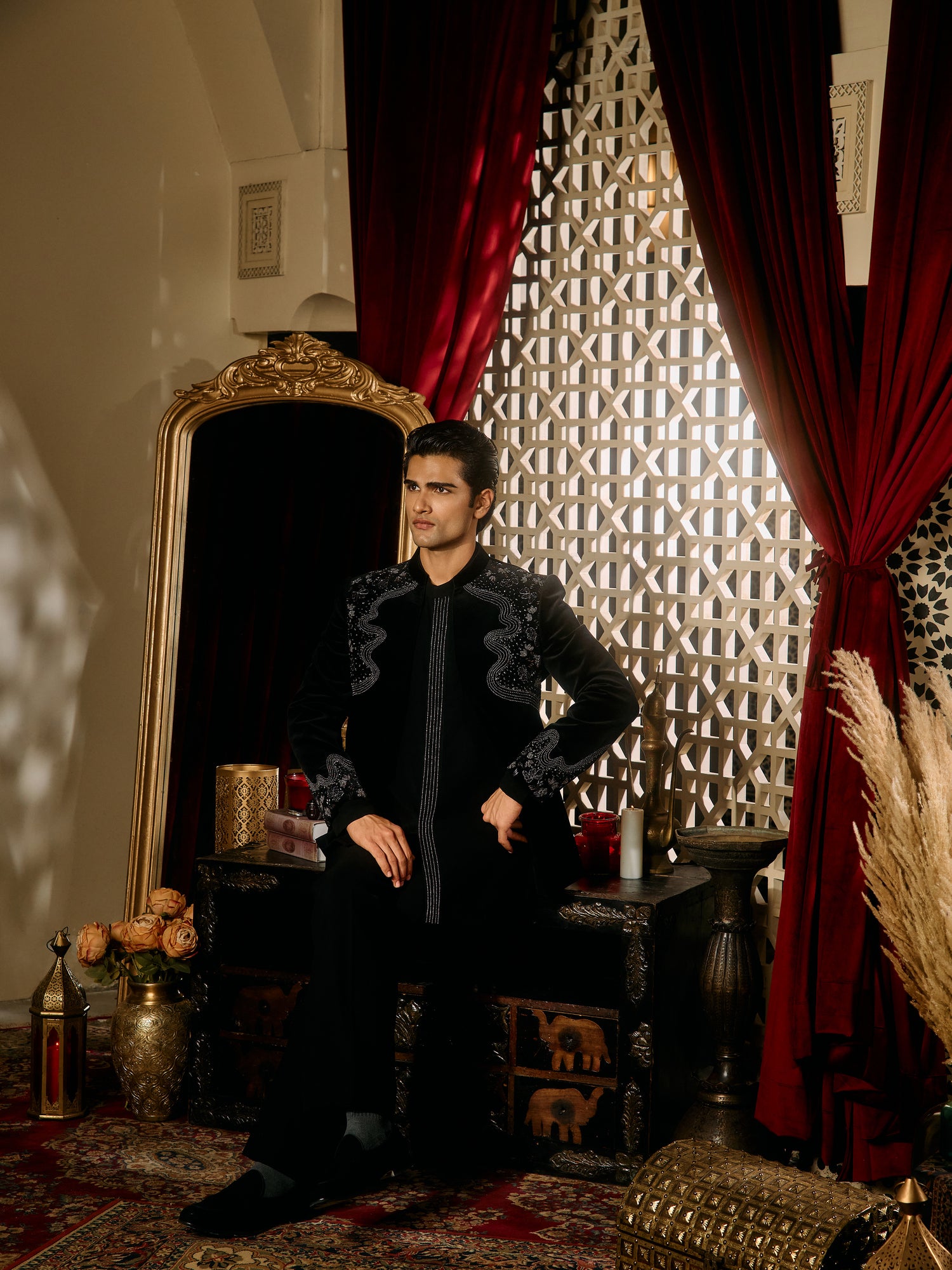 Shadow Short Jacket Set