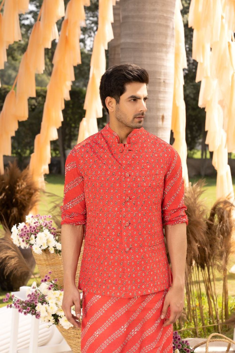 Red Bootie Bundi Set