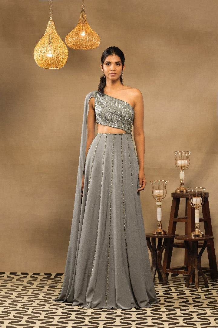 AMINA ANARKALI SET