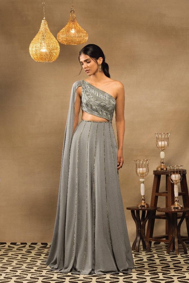 AMINA ANARKALI SET
