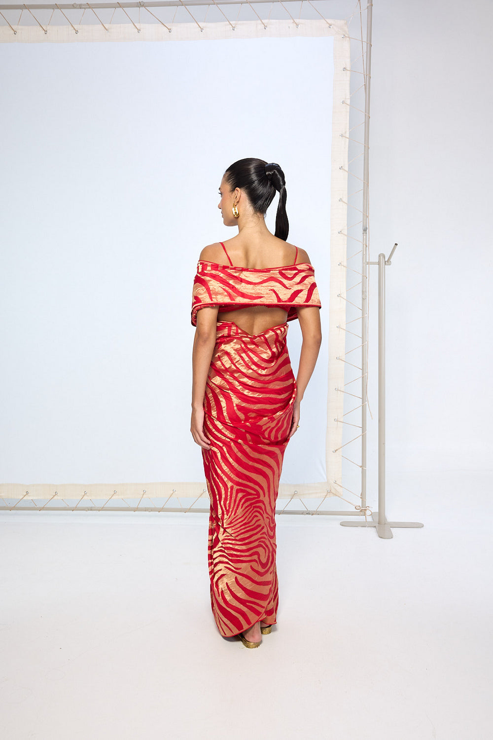 Handwoven Classic Red Silk Saree