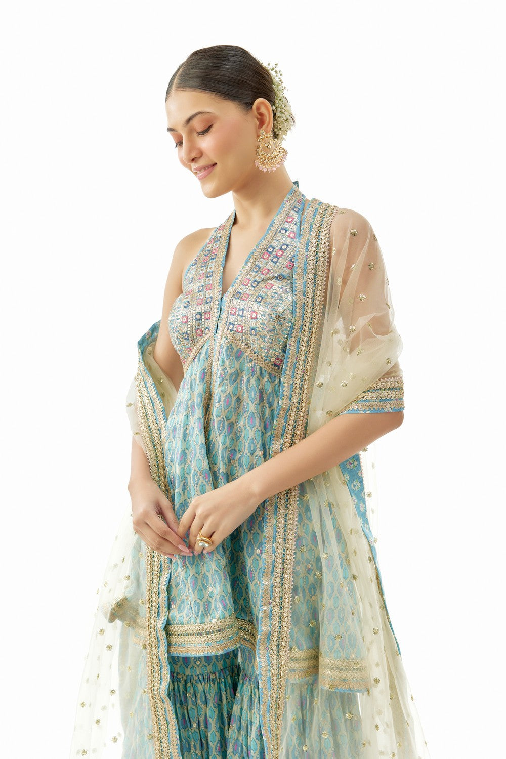 Janhavi Peplum Set