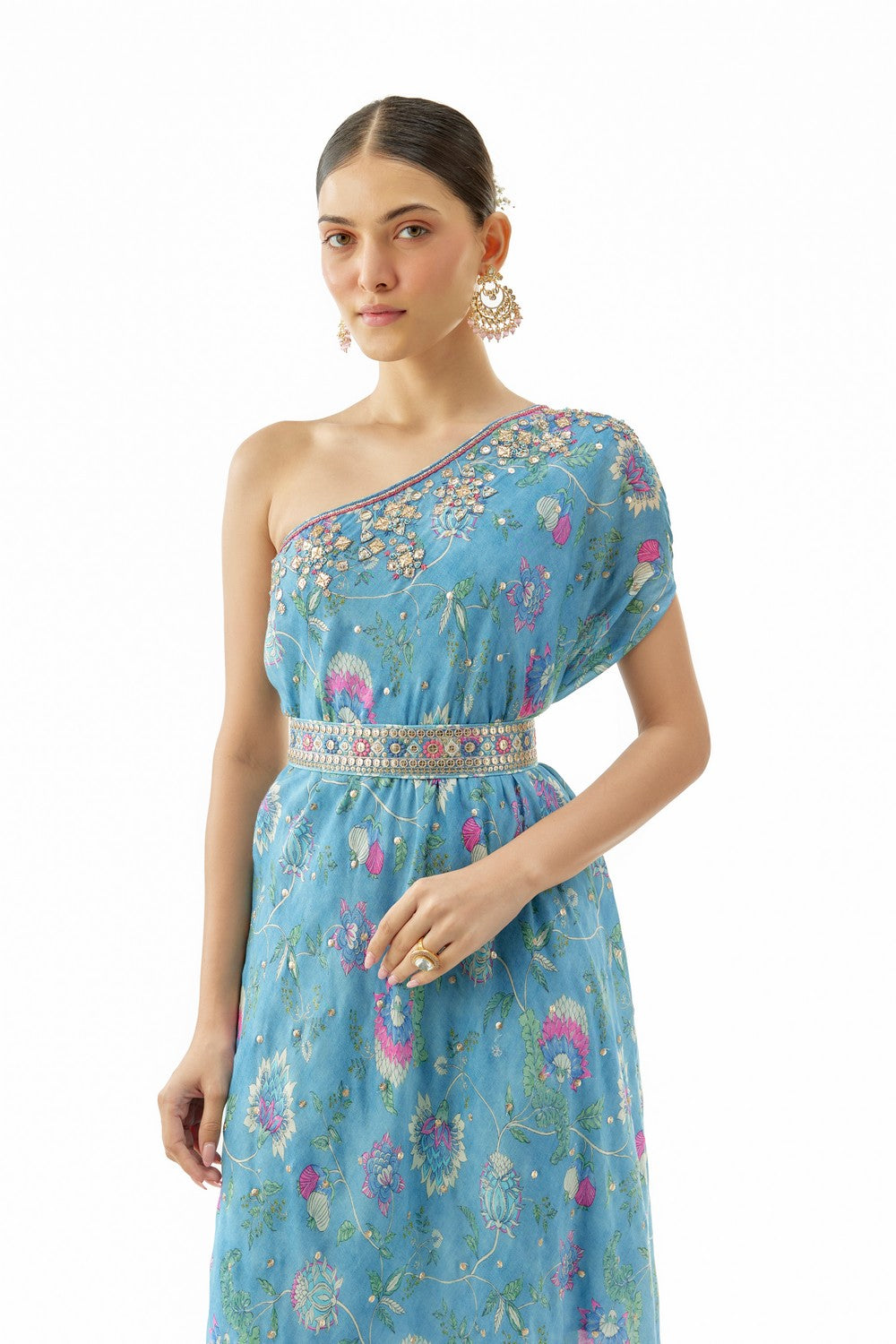CLo One shoulder Dress