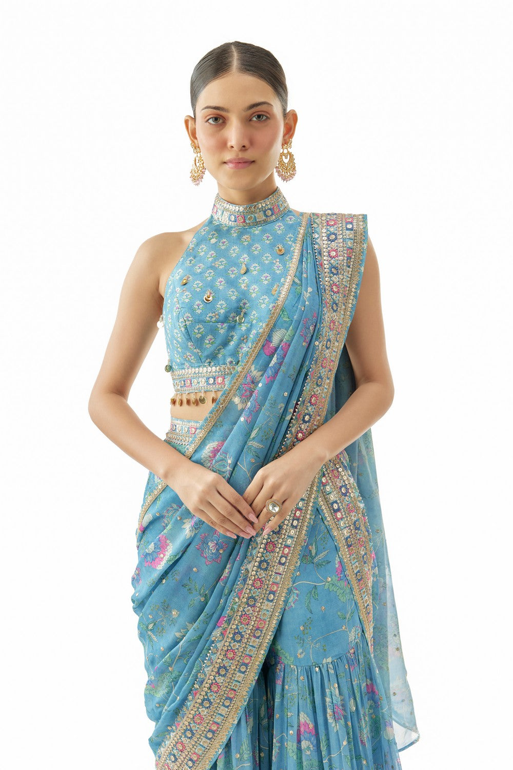 Pakhi Sharara Saree