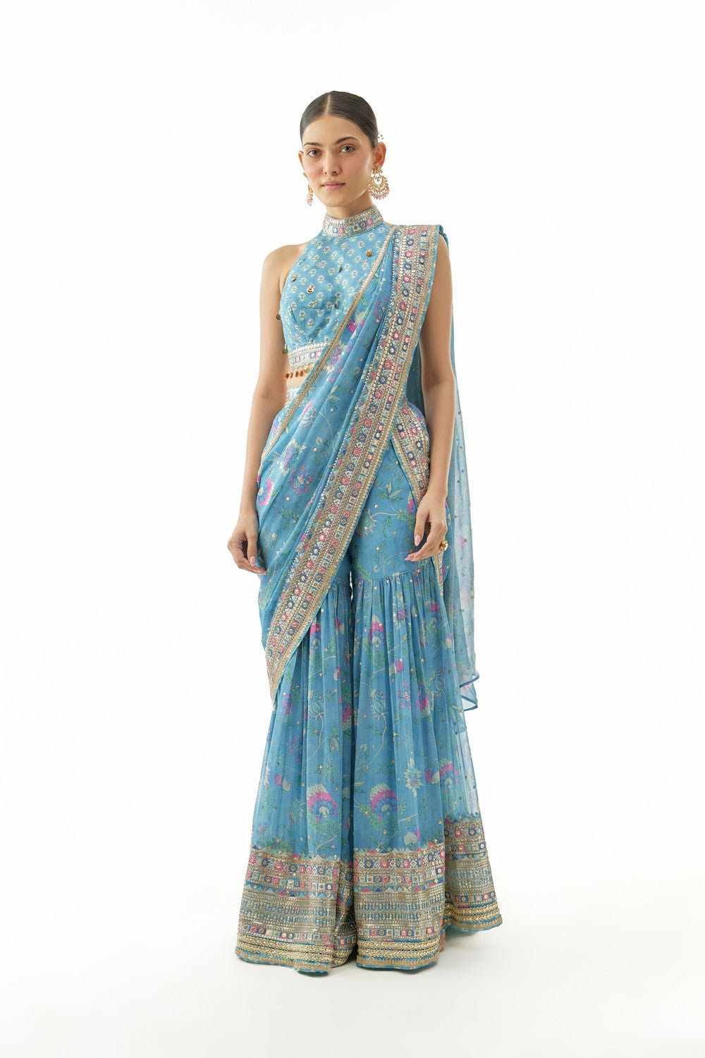 Pakhi Sharara Saree