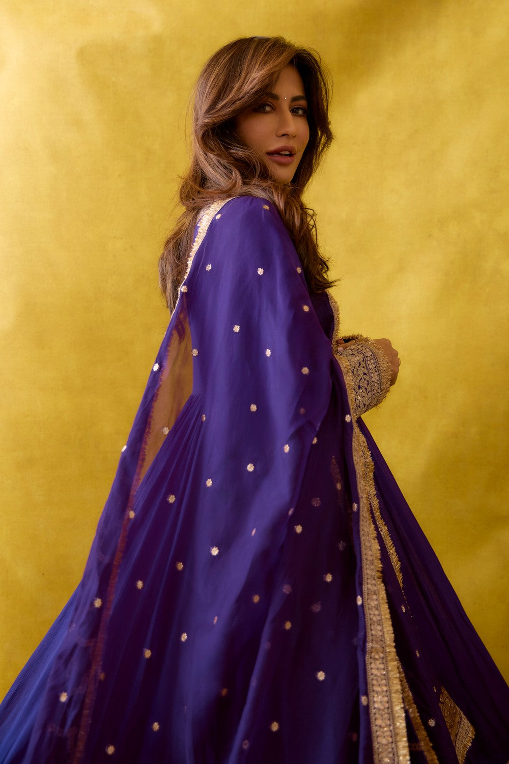 Chitrangada Anarkali Set