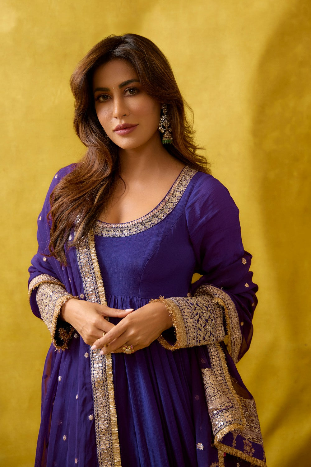 Chitrangada Anarkali Set