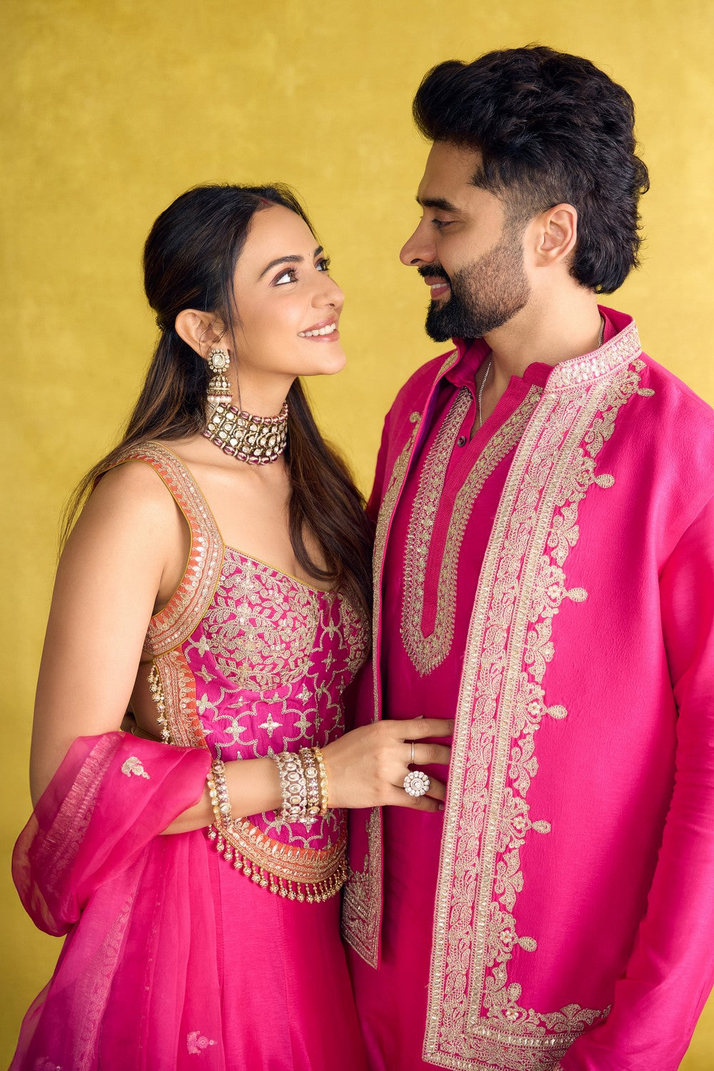 Rakulpreet in Mariyam Lehenga Set