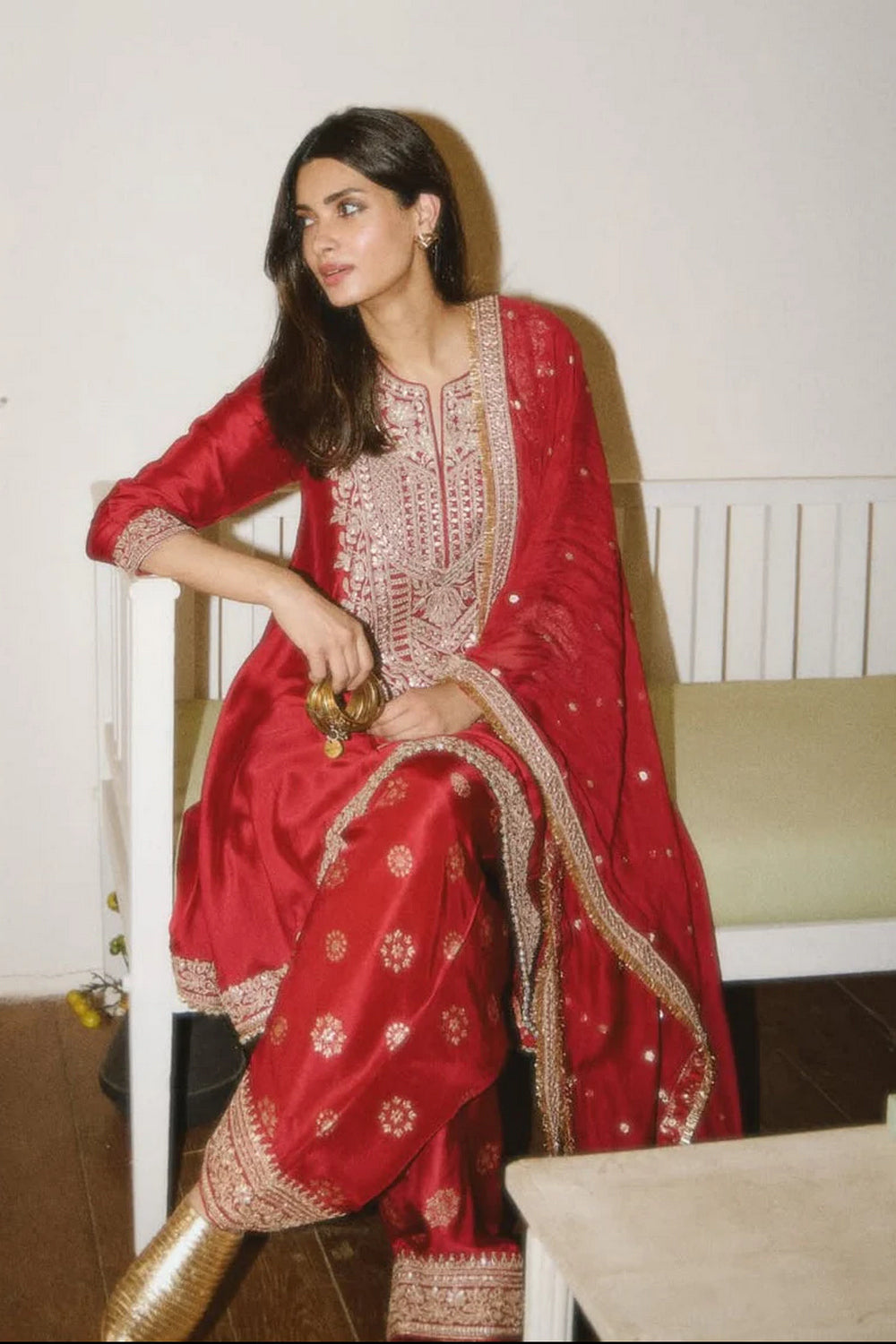 Daina Penty in Misha Farshi Set