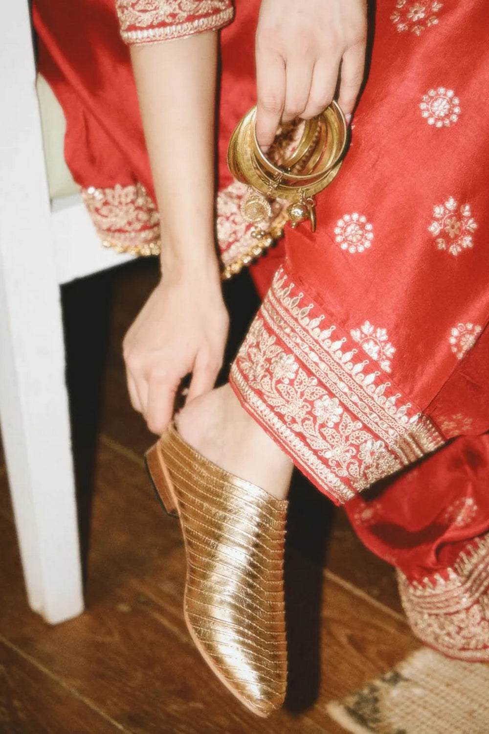 Daina Penty in Misha Farshi Set