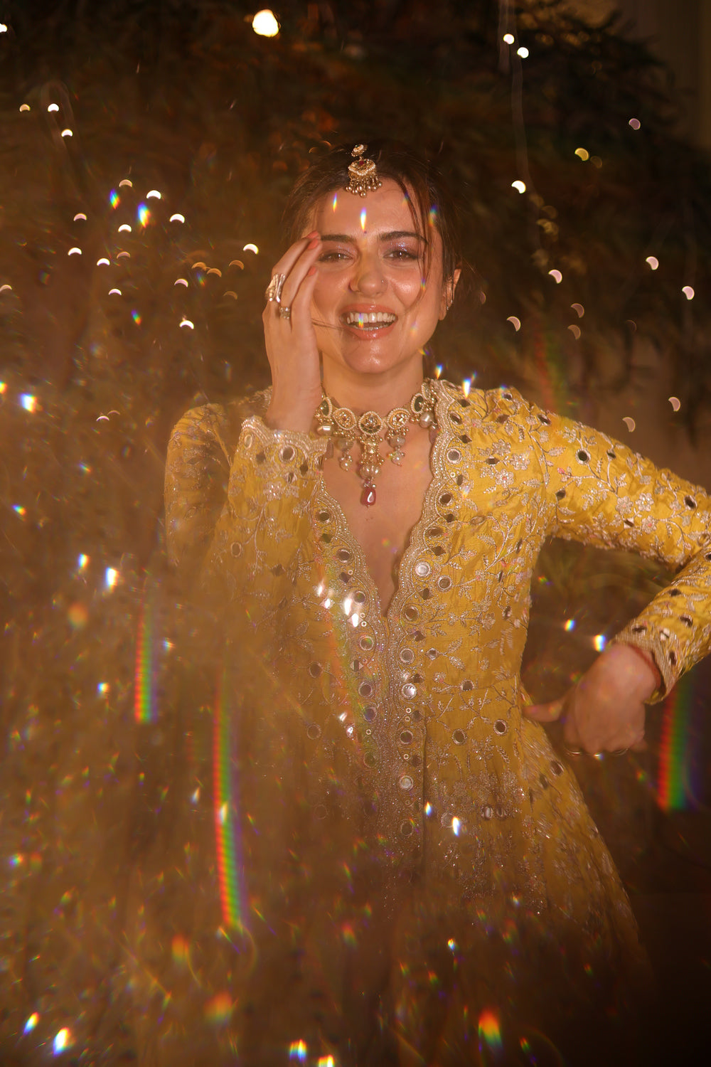 Ridhi Dogra in Zeya Sharara Set