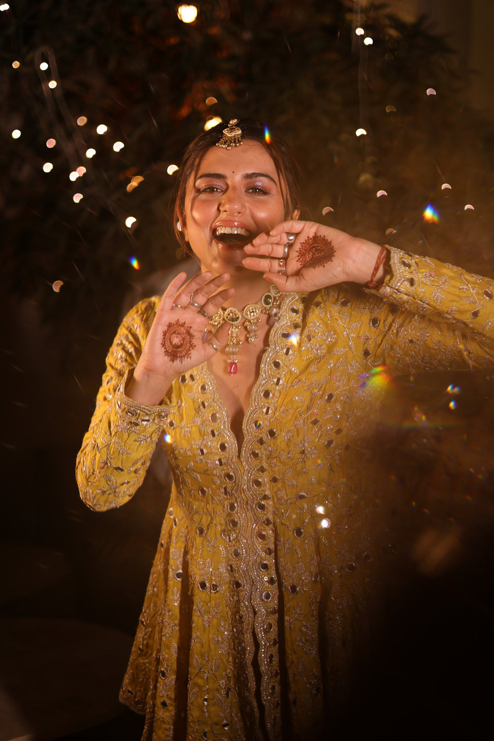 Ridhi Dogra in Zeya Sharara Set