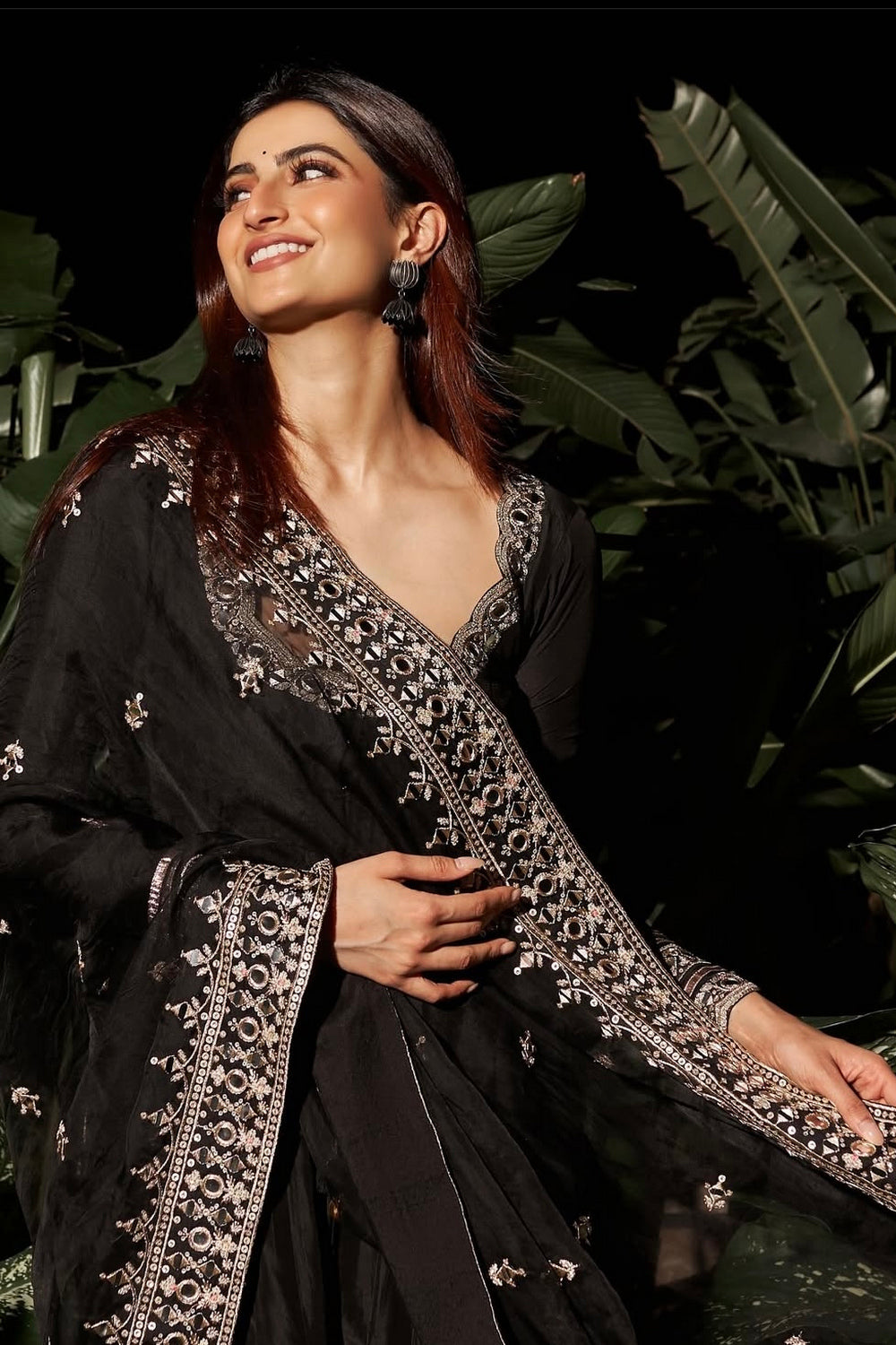 Palak Tiwari in Srivani AG Set