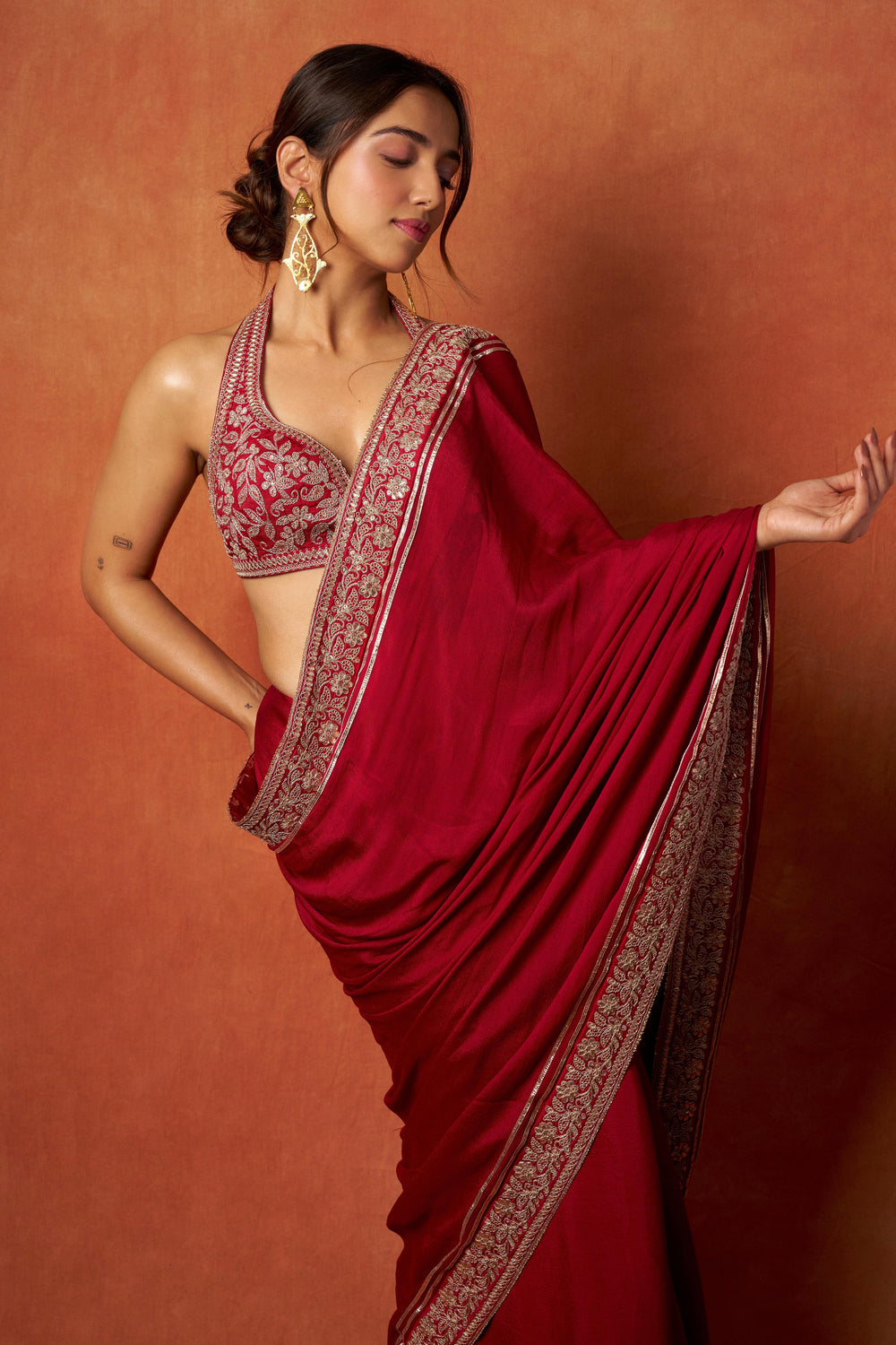 Ahsaas in Afreen Saree Set