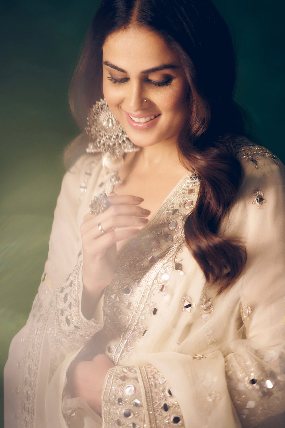 Genelia Anarkali Set