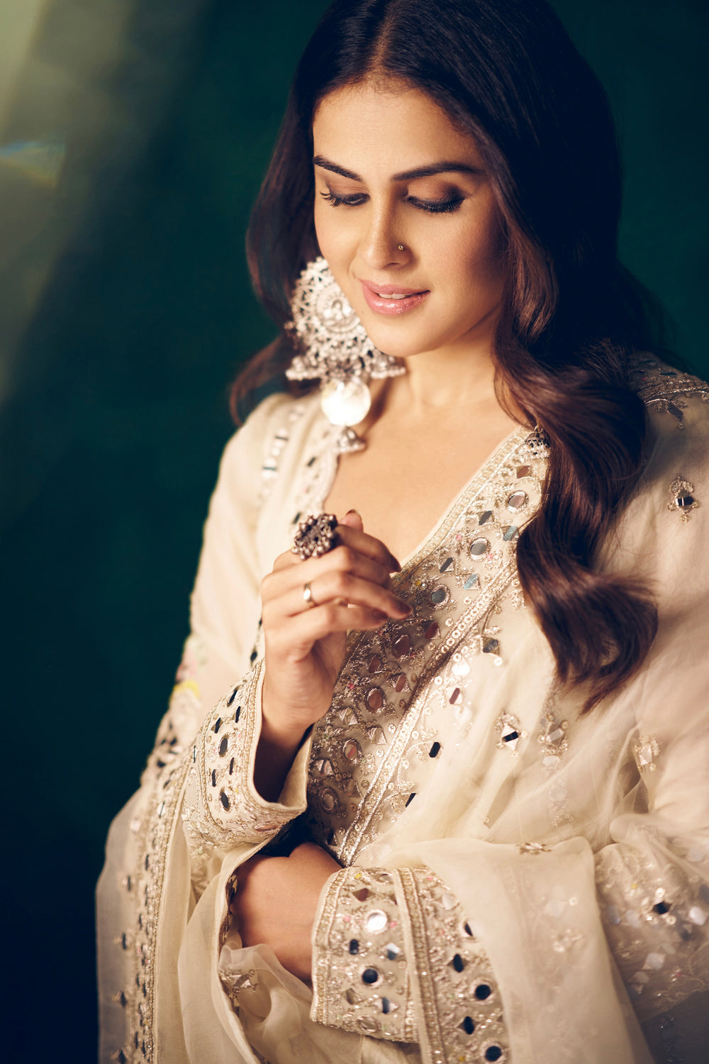 Genelia Anarkali Set