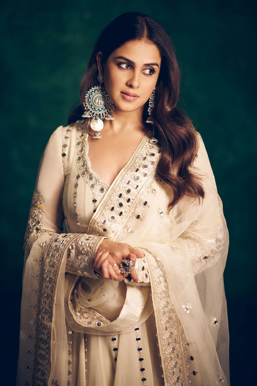 Genelia Anarkali Set