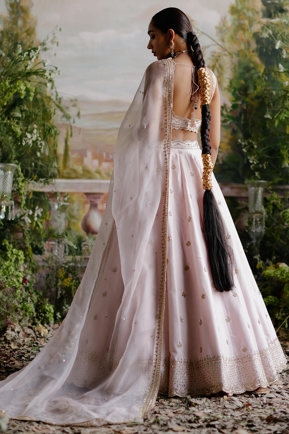 Baby Pink Lehenga Set