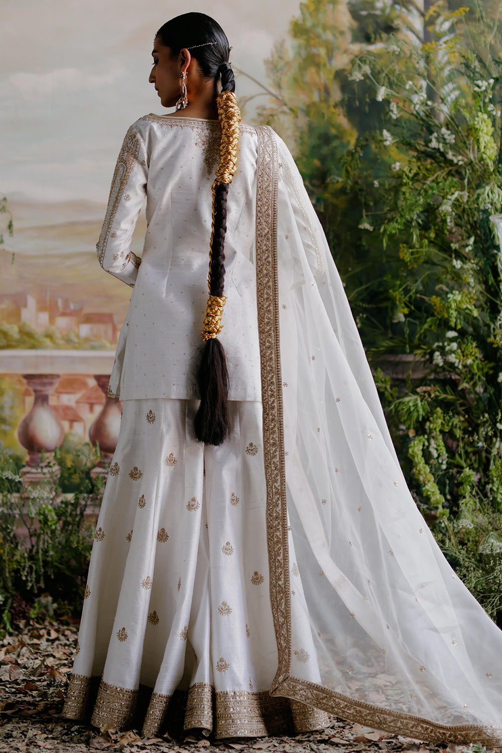 Ivory Sharara Set