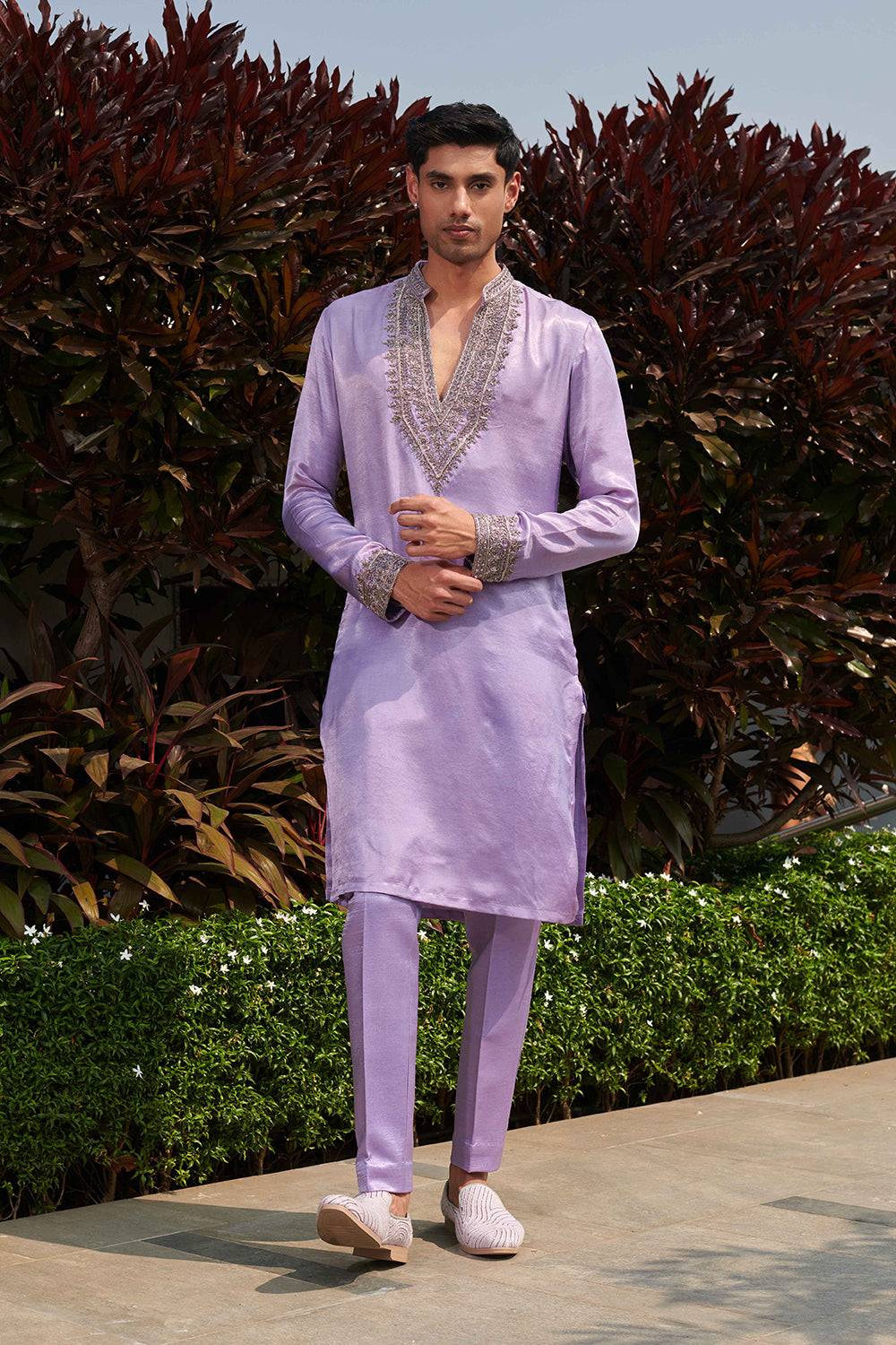 Lilac Affair Kurta Set