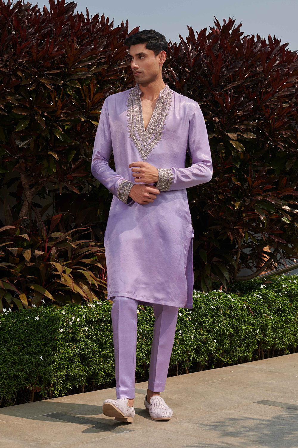 Lilac Affair Kurta Set
