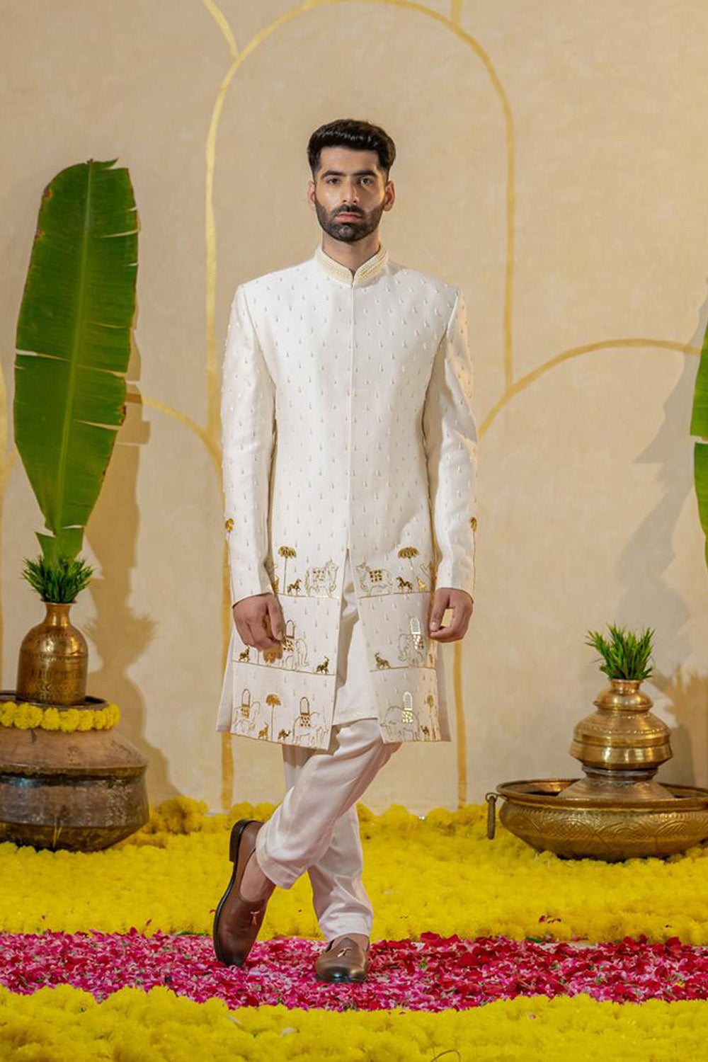Ivory Shaadi Sherwani