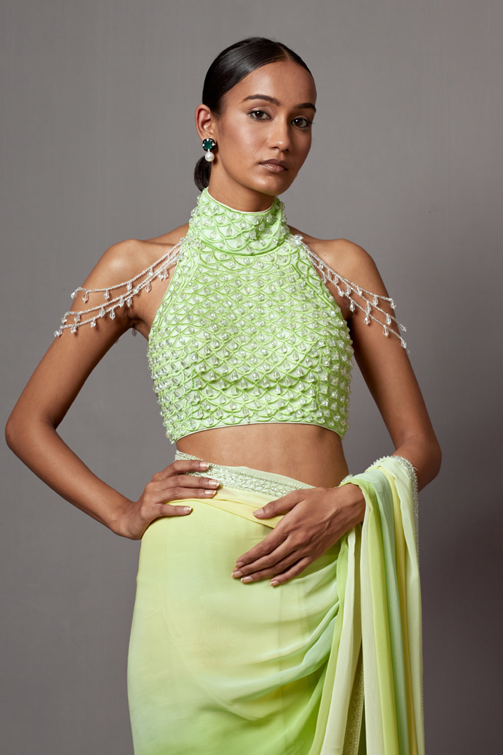 Sol Jewelled Saree