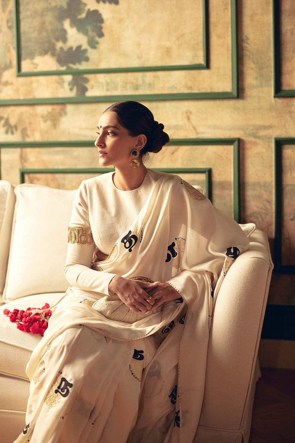Sonam Kapoor in Oh So Masaba Saree