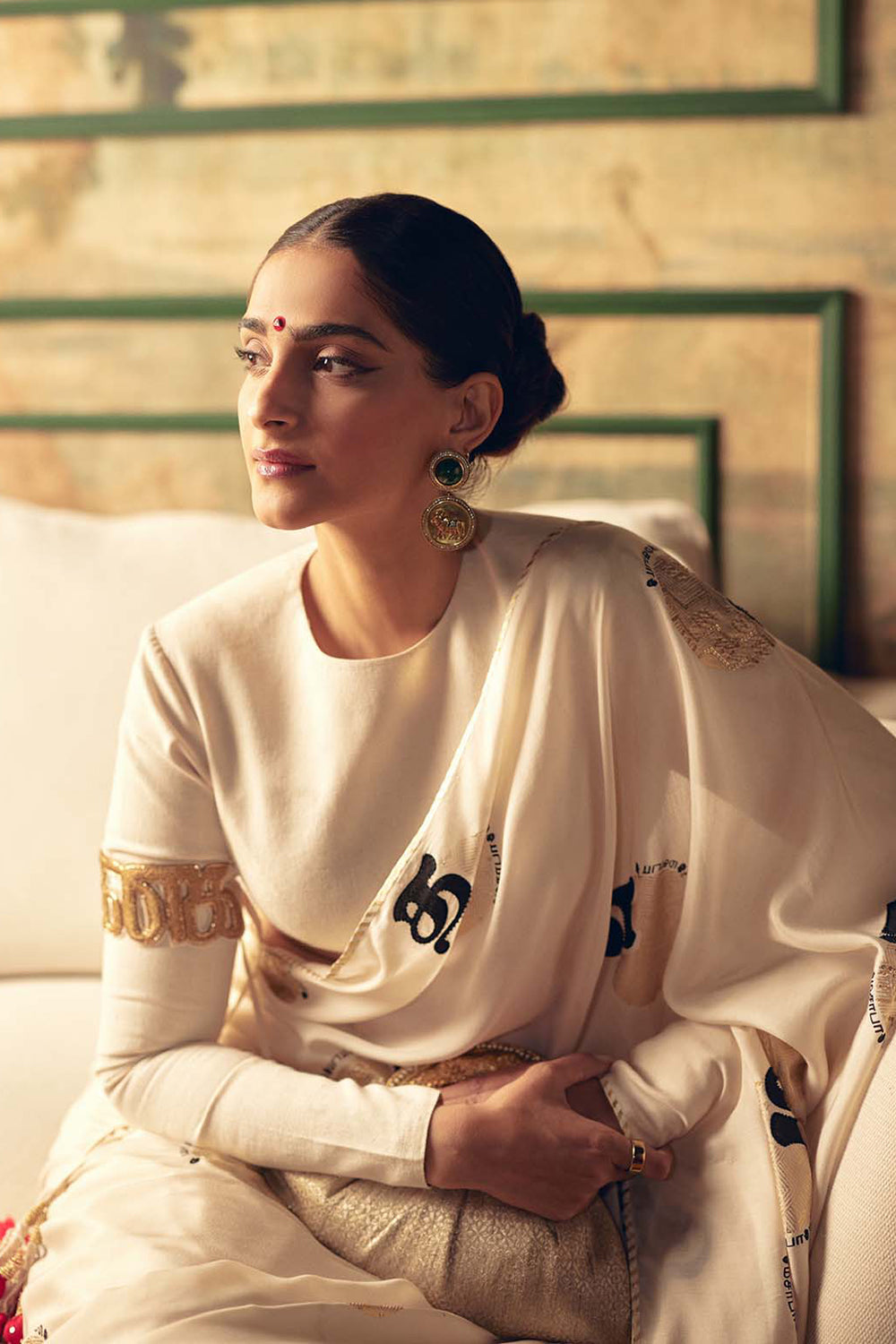 Sonam Kapoor in Oh So Masaba Saree