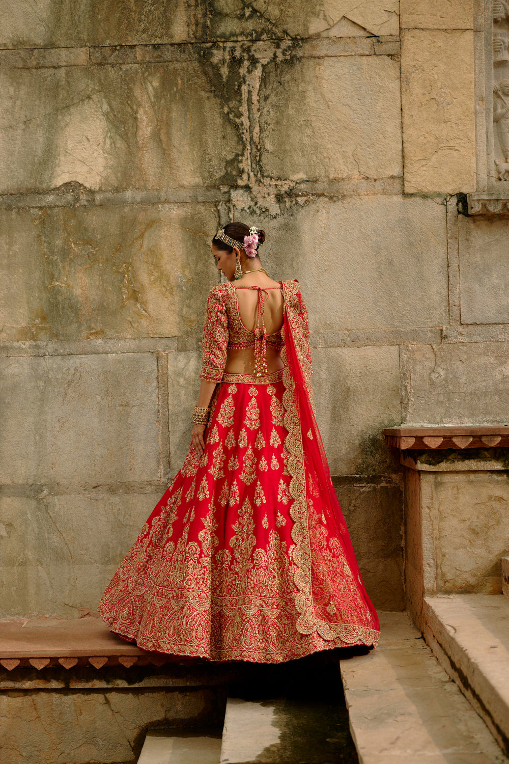 Red Lehenga Set