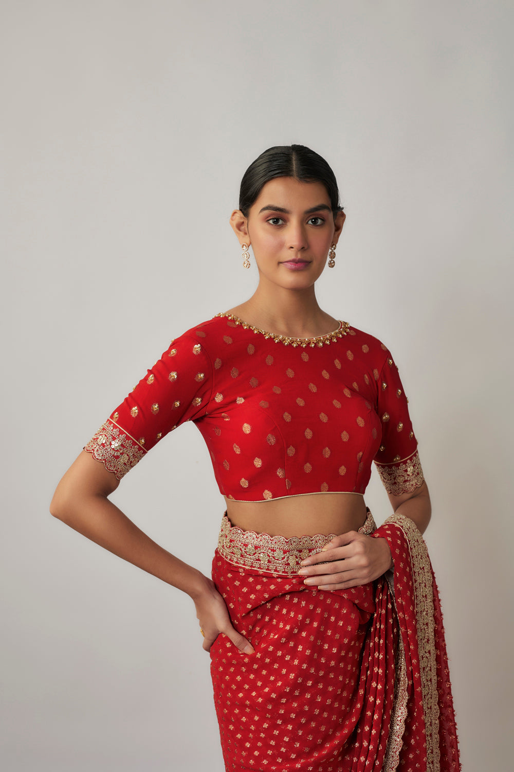 Payalia Saree set