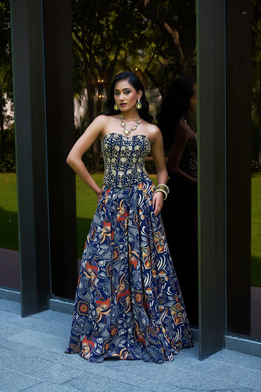 SHANAYA CORSET LEHENGA SET