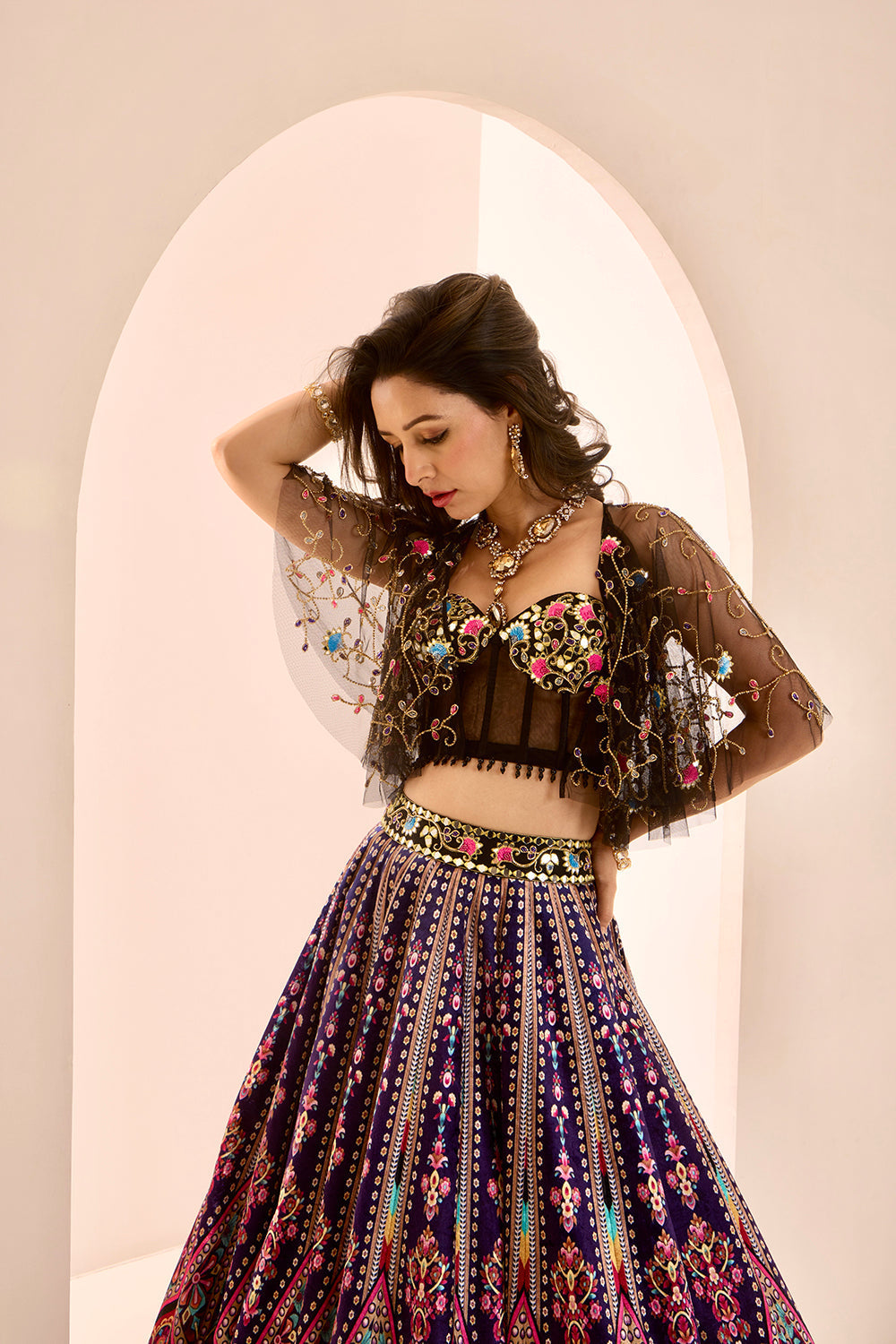 Saanjh Lehenga Set