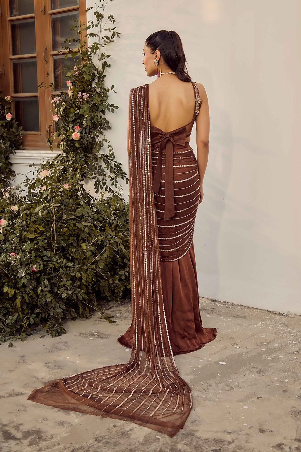 Dusk Saree Set