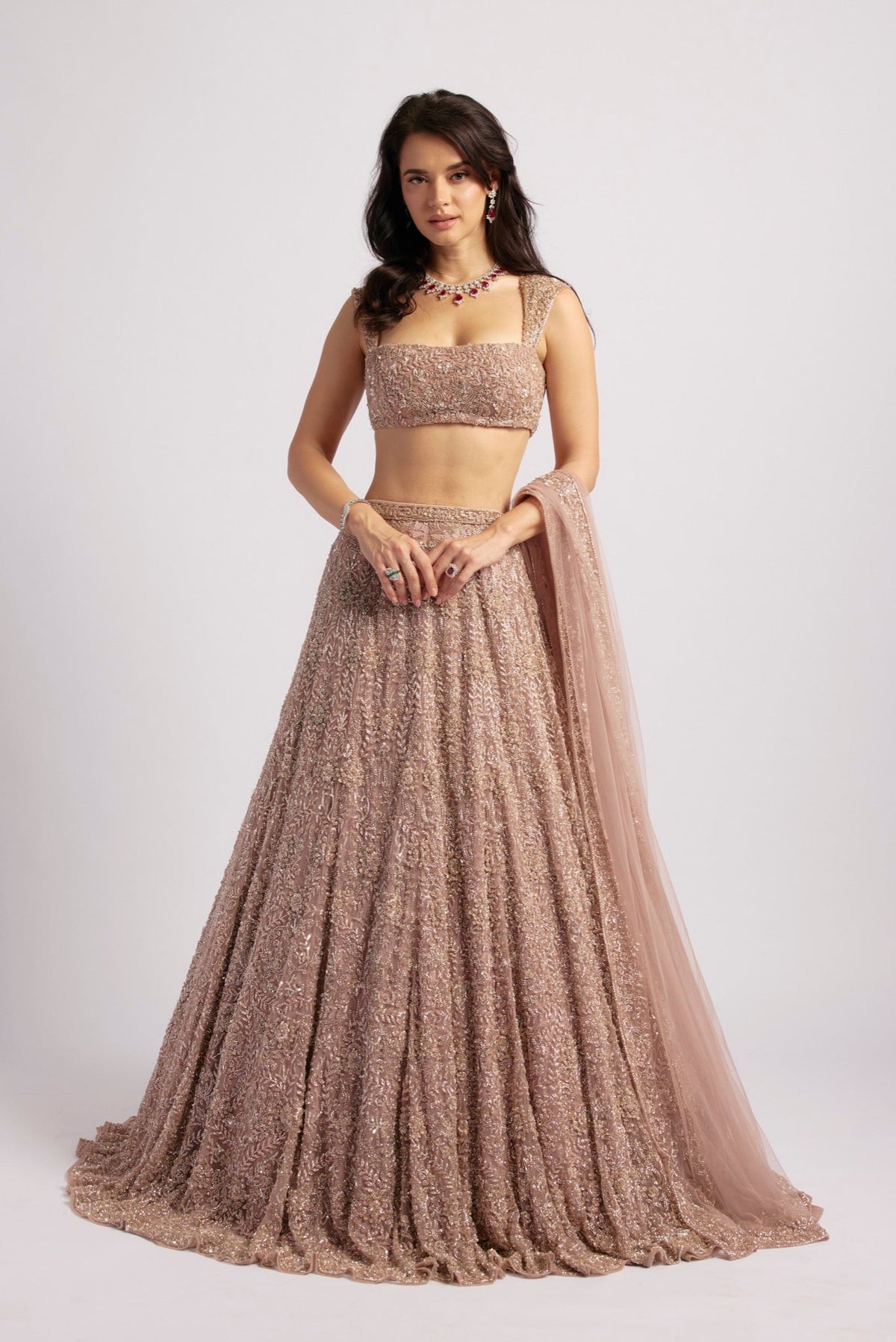 ROOP MAUVE LEHENGA
