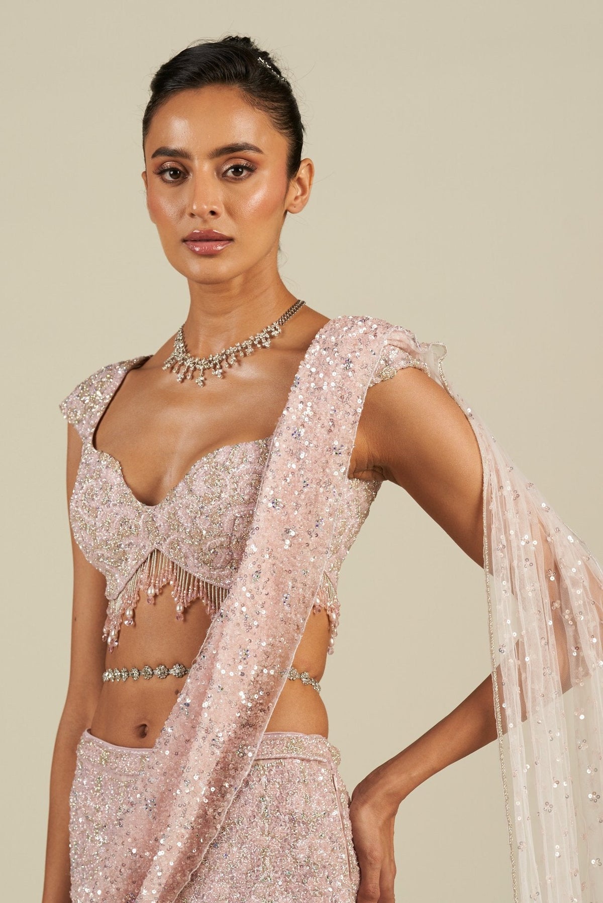BLUSH PINK LEHENGA