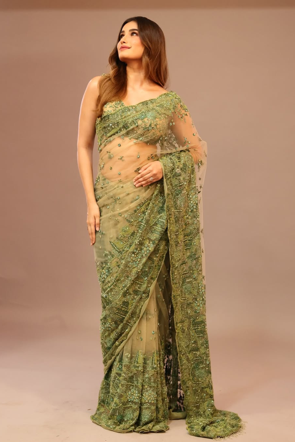 Rasha Thadani in Anita Dongre