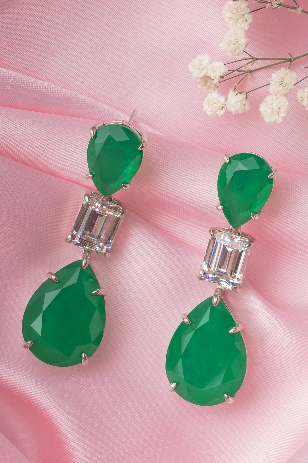 Palienne Zircon Drop Earrings