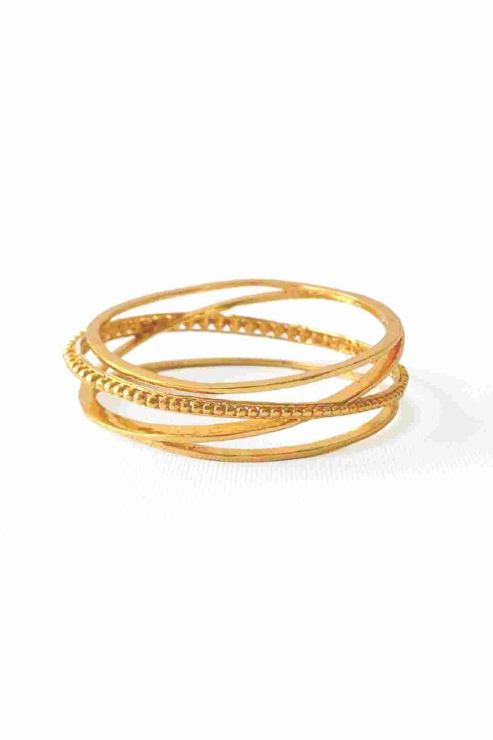 Gold Layered Handcrafted 
 Bangle