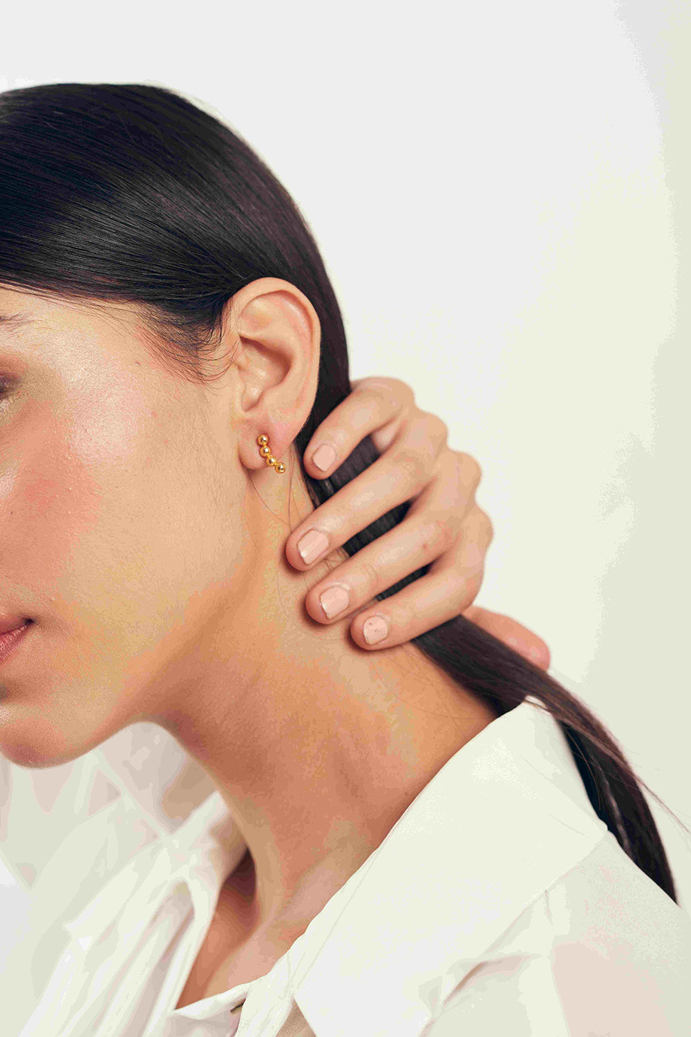 Vega Handcrafted 
Mini Stud Earrings