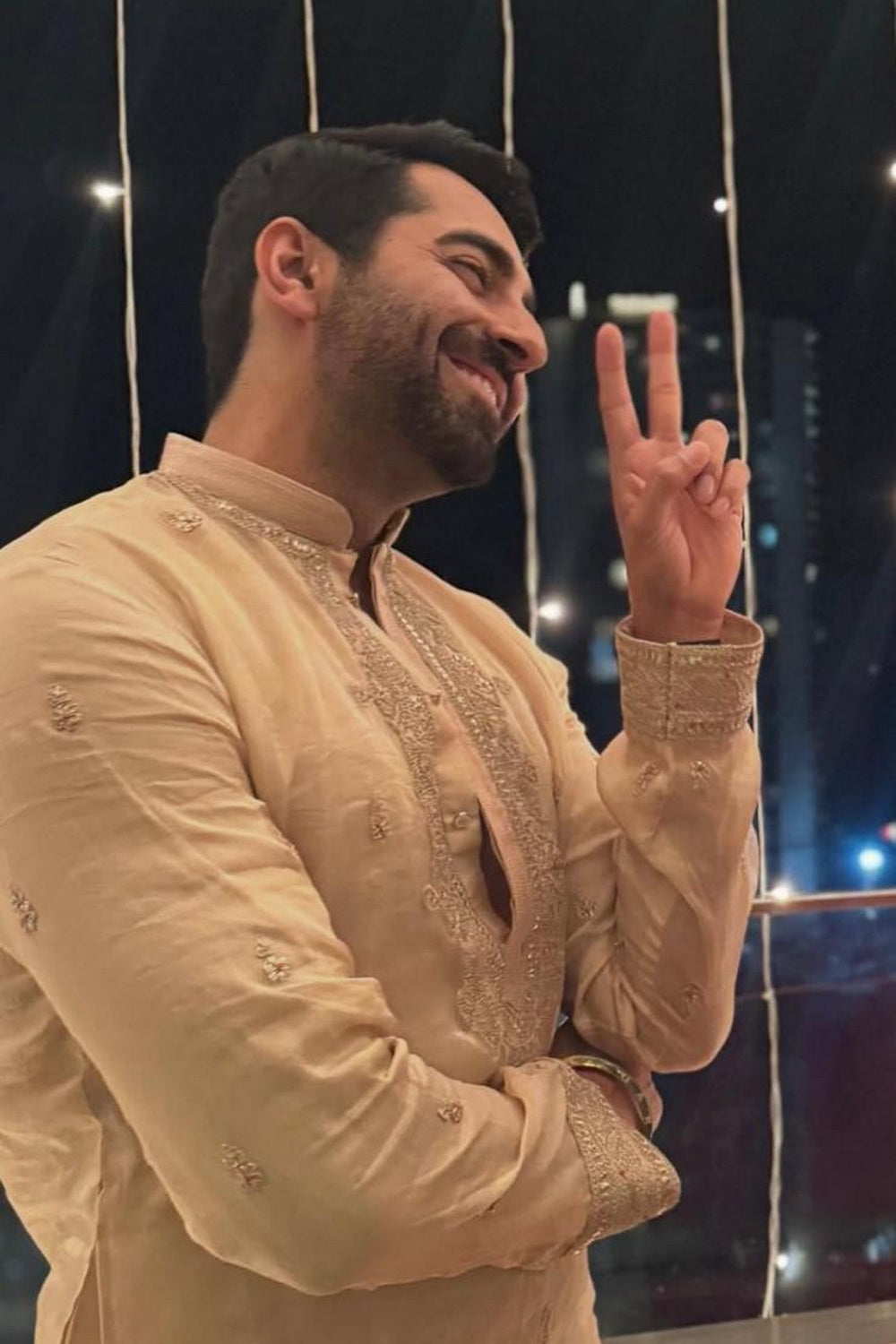 Ayushmann Khuranna in Nawab Kurta Set