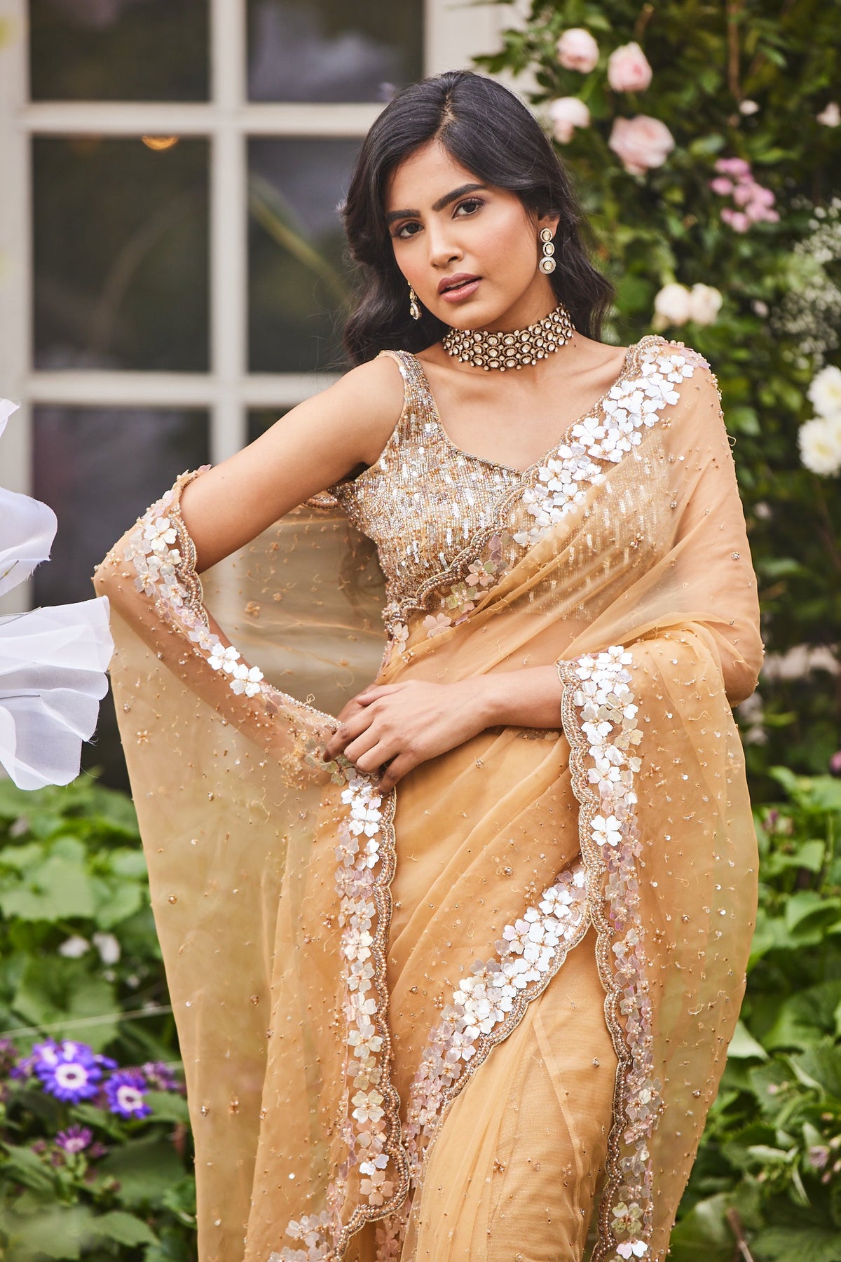 yellow saree for haldi