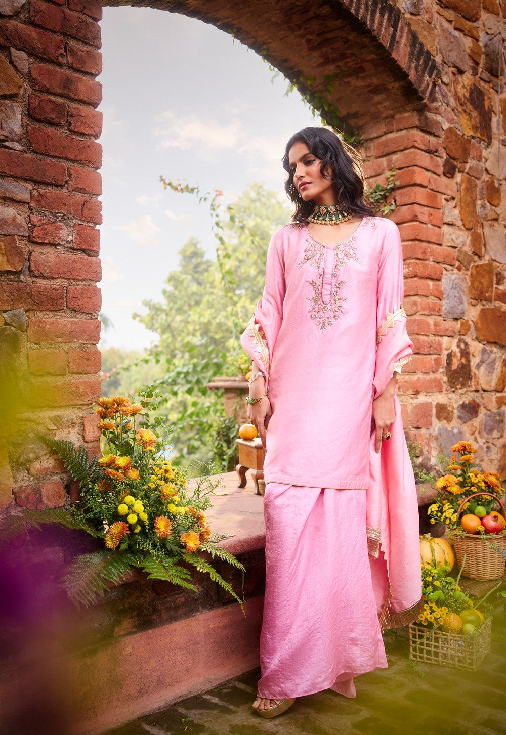 PEONY NOOR LUNGI SET