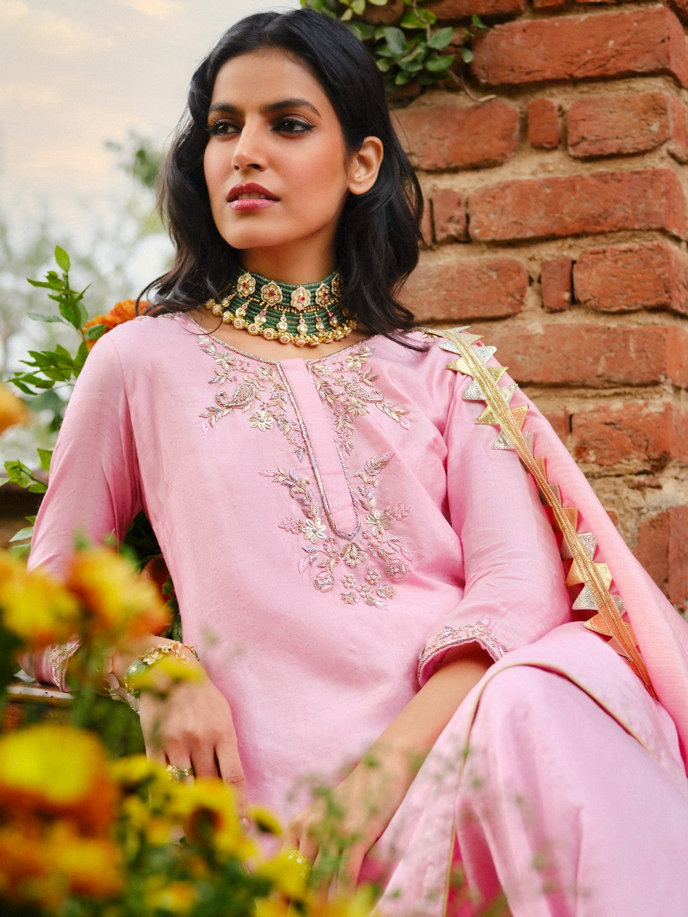 PEONY NOOR LUNGI SET