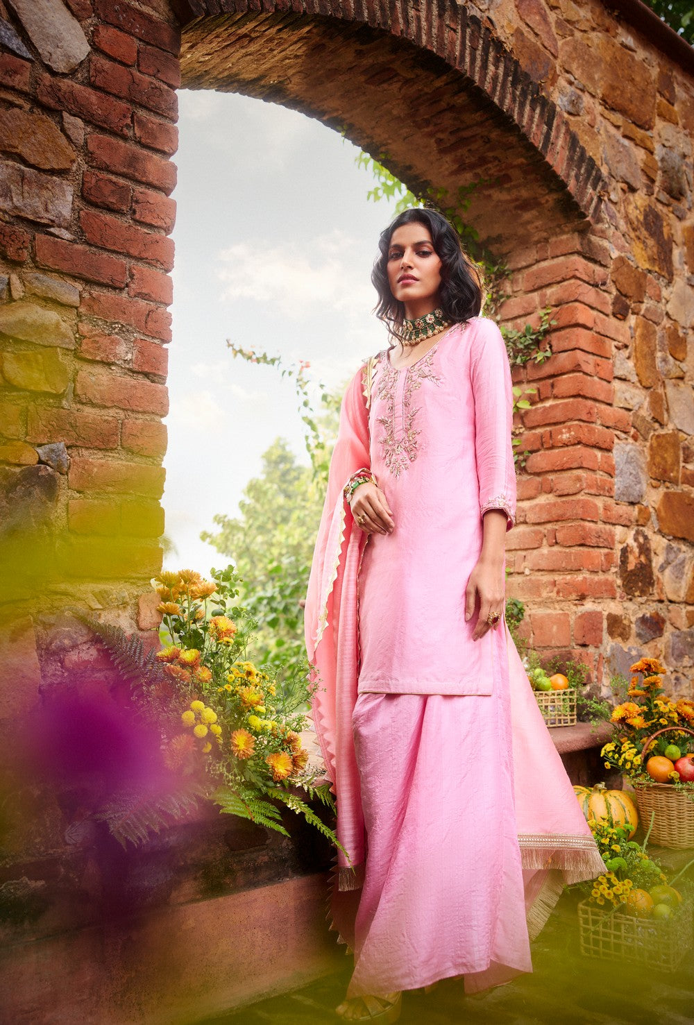 PEONY NOOR LUNGI SET
