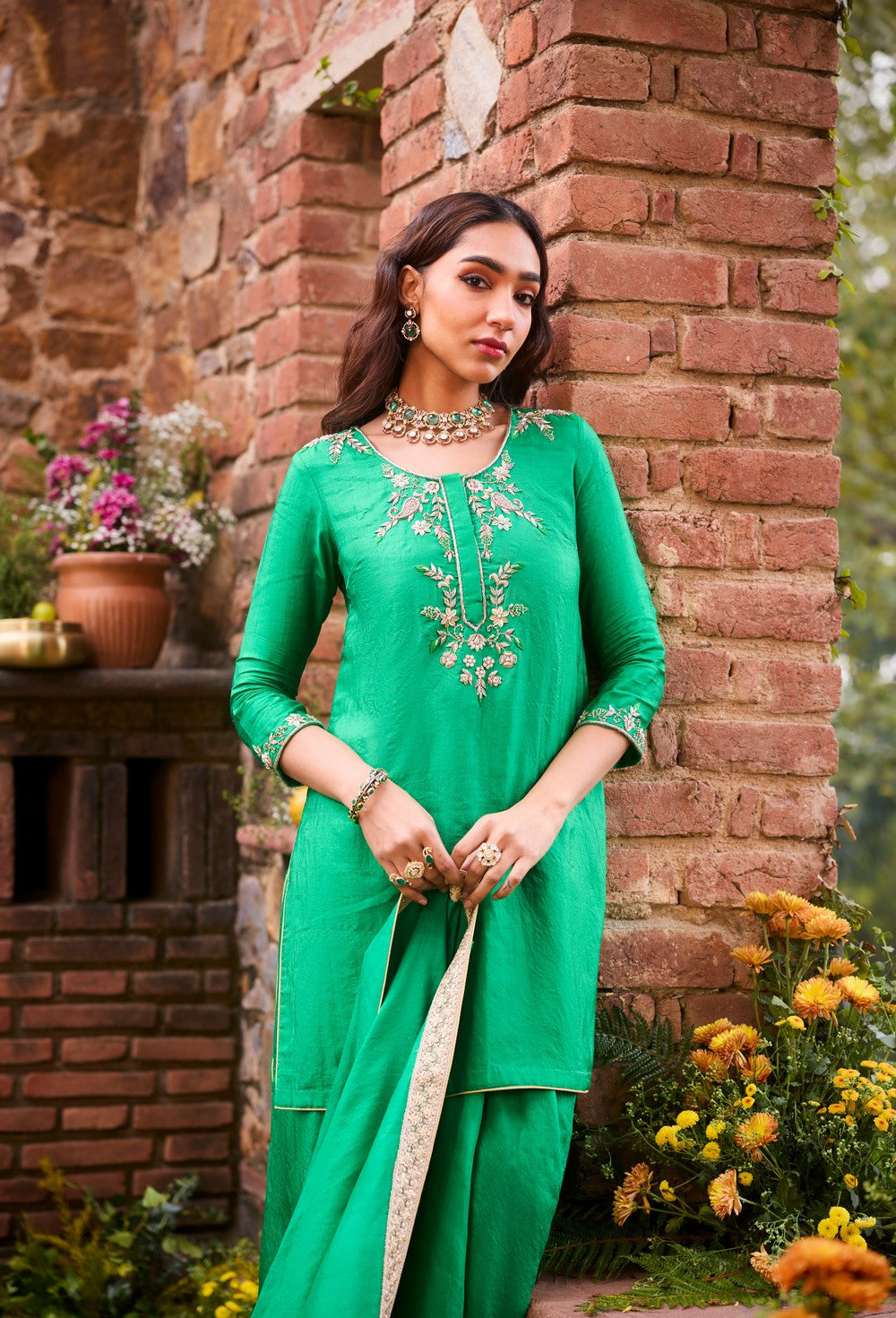 PANNA GLOW LUNGI SET